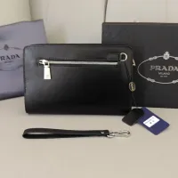 Cheap Prada AAA Man Pouches #1397903 Replica Wholesale [$96.00 USD] [ITEM#1397903] on Replica Prada AAA Man Wallets