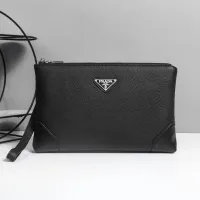 Cheap Prada AAA Man Pouches #1397904 Replica Wholesale [$96.00 USD] [ITEM#1397904] on Replica Prada AAA Man Wallets