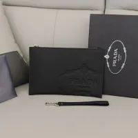 Cheap Prada AAA Man Pouches #1397905 Replica Wholesale [$96.00 USD] [ITEM#1397905] on Replica Prada AAA Man Wallets