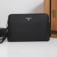 Cheap Prada AAA Man Pouches #1397911 Replica Wholesale [$96.00 USD] [ITEM#1397911] on Replica Prada AAA Man Wallets