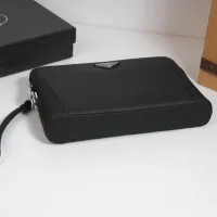 Cheap Prada AAA Man Pouches #1397911 Replica Wholesale [$96.00 USD] [ITEM#1397911] on Replica Prada AAA Man Wallets