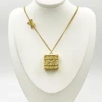 Cheap Louis Vuitton Necklaces #1397913 Replica Wholesale [$32.00 USD] [ITEM#1397913] on Replica Louis Vuitton Necklaces