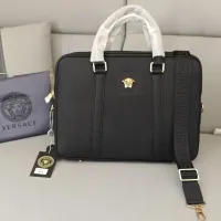 Cheap Versace AAA Man Handbags #1397932 Replica Wholesale [$162.00 USD] [ITEM#1397932] on Replica Versace AAA Man Handbags