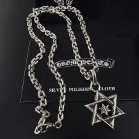 Cheap Chrome Hearts Necklaces #1398012 Replica Wholesale [$52.00 USD] [ITEM#1398012] on Replica Chrome Hearts Necklaces
