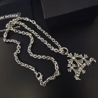 Cheap Chrome Hearts Necklaces #1398013 Replica Wholesale [$52.00 USD] [ITEM#1398013] on Replica Chrome Hearts Necklaces