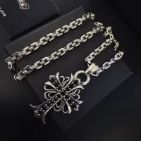 Cheap Chrome Hearts Necklaces #1398019 Replica Wholesale [$52.00 USD] [ITEM#1398019] on Replica Chrome Hearts Necklaces