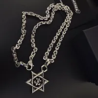 Cheap Chrome Hearts Necklaces #1398023 Replica Wholesale [$52.00 USD] [ITEM#1398023] on Replica Chrome Hearts Necklaces