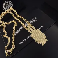 Cheap Chrome Hearts Necklaces #1398027 Replica Wholesale [$52.00 USD] [ITEM#1398027] on Replica Chrome Hearts Necklaces