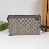 Cheap Gucci AAA Man Pouches #1398051 Replica Wholesale [$96.00 USD] [ITEM#1398051] on Replica Gucci AAA Man Wallets