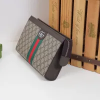 Cheap Gucci AAA Man Pouches #1398051 Replica Wholesale [$96.00 USD] [ITEM#1398051] on Replica Gucci AAA Man Wallets