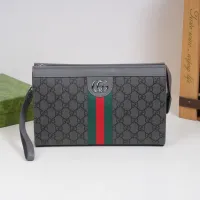 Cheap Gucci AAA Man Pouches #1398052 Replica Wholesale [$96.00 USD] [ITEM#1398052] on Replica Gucci AAA Man Wallets