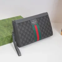 Cheap Gucci AAA Man Pouches #1398052 Replica Wholesale [$96.00 USD] [ITEM#1398052] on Replica Gucci AAA Man Wallets