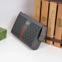 Cheap Gucci AAA Man Pouches #1398052 Replica Wholesale [$96.00 USD] [ITEM#1398052] on Replica Gucci AAA Man Wallets