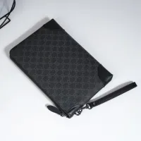 Cheap Gucci AAA Man Pouches #1398056 Replica Wholesale [$96.00 USD] [ITEM#1398056] on Replica Gucci AAA Man Wallets