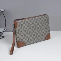 Cheap Gucci AAA Man Pouches #1398057 Replica Wholesale [$96.00 USD] [ITEM#1398057] on Replica Gucci AAA Man Wallets