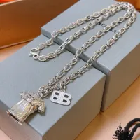 Cheap Balenciaga Necklaces #1398078 Replica Wholesale [$60.00 USD] [ITEM#1398078] on Replica Balenciaga Necklaces
