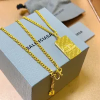 Cheap Balenciaga Necklaces #1398082 Replica Wholesale [$42.00 USD] [ITEM#1398082] on Replica Balenciaga Necklaces