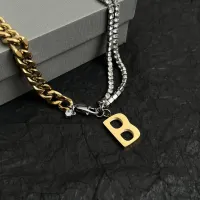 Cheap Balenciaga Necklaces #1398098 Replica Wholesale [$36.00 USD] [ITEM#1398098] on Replica Balenciaga Necklaces