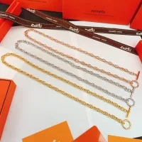 Cheap Hermes Necklaces #1398108 Replica Wholesale [$36.00 USD] [ITEM#1398108] on Replica Hermes Necklaces