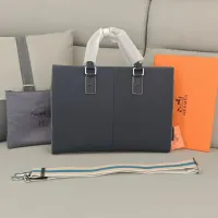 Cheap Hermes AAA Man Handbags #1398110 Replica Wholesale [$162.00 USD] [ITEM#1398110] on Replica Hermes AAA Man Handbags