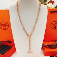 Cheap Hermes Necklaces #1398112 Replica Wholesale [$36.00 USD] [ITEM#1398112] on Replica Hermes Necklaces