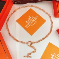 Cheap Hermes Necklaces #1398112 Replica Wholesale [$36.00 USD] [ITEM#1398112] on Replica Hermes Necklaces