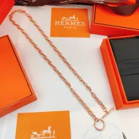 Cheap Hermes Necklaces #1398112 Replica Wholesale [$36.00 USD] [ITEM#1398112] on Replica Hermes Necklaces