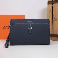Cheap Hermes AAA Man Pouches #1398156 Replica Wholesale [$96.00 USD] [ITEM#1398156] on Replica Hermes AAA Man Wallets
