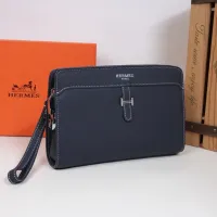 Cheap Hermes AAA Man Pouches #1398156 Replica Wholesale [$96.00 USD] [ITEM#1398156] on Replica Hermes AAA Man Wallets