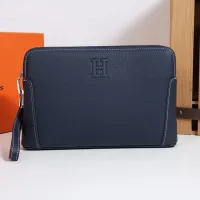 Cheap Hermes AAA Man Pouches #1398169 Replica Wholesale [$96.00 USD] [ITEM#1398169] on Replica Hermes AAA Man Wallets