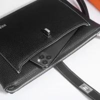Cheap Hermes AAA Man Pouches #1398174 Replica Wholesale [$96.00 USD] [ITEM#1398174] on Replica Hermes AAA Man Wallets