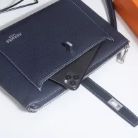 Cheap Hermes AAA Man Pouches #1398175 Replica Wholesale [$96.00 USD] [ITEM#1398175] on Replica Hermes AAA Man Wallets