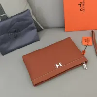 Cheap Hermes AAA Man Pouches #1398178 Replica Wholesale [$96.00 USD] [ITEM#1398178] on Replica Hermes AAA Man Wallets