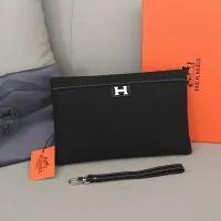 Cheap Hermes AAA Man Pouches #1398179 Replica Wholesale [$96.00 USD] [ITEM#1398179] on Replica Hermes AAA Man Wallets