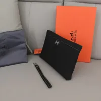 Cheap Hermes AAA Man Pouches #1398179 Replica Wholesale [$96.00 USD] [ITEM#1398179] on Replica Hermes AAA Man Wallets