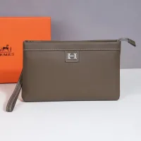 Cheap Hermes AAA Man Pouches #1398180 Replica Wholesale [$96.00 USD] [ITEM#1398180] on Replica Hermes AAA Man Wallets