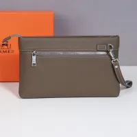 Cheap Hermes AAA Man Pouches #1398180 Replica Wholesale [$96.00 USD] [ITEM#1398180] on Replica Hermes AAA Man Wallets