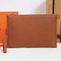 Cheap Hermes AAA Man Pouches #1398183 Replica Wholesale [$96.00 USD] [ITEM#1398183] on Replica Hermes AAA Man Wallets