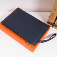 Cheap Hermes AAA Man Pouches #1398184 Replica Wholesale [$96.00 USD] [ITEM#1398184] on Replica Hermes AAA Man Wallets