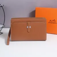 Cheap Hermes AAA Man Pouches #1398185 Replica Wholesale [$96.00 USD] [ITEM#1398185] on Replica Hermes AAA Man Wallets