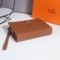 Cheap Hermes AAA Man Pouches #1398185 Replica Wholesale [$96.00 USD] [ITEM#1398185] on Replica Hermes AAA Man Wallets