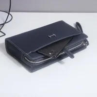 Cheap Hermes AAA Man Pouches #1398187 Replica Wholesale [$96.00 USD] [ITEM#1398187] on Replica Hermes AAA Man Wallets