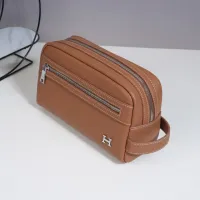 Cheap Hermes AAA Man Pouches #1398189 Replica Wholesale [$96.00 USD] [ITEM#1398189] on Replica Hermes AAA Man Wallets