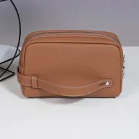 Cheap Hermes AAA Man Pouches #1398189 Replica Wholesale [$96.00 USD] [ITEM#1398189] on Replica Hermes AAA Man Wallets