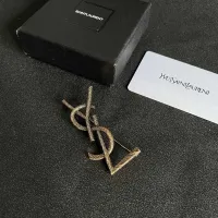 Cheap Yves Saint Laurent Brooches For Women #1398219 Replica Wholesale [$27.00 USD] [ITEM#1398219] on Replica Yves Saint Laurent Brooches