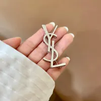 Cheap Yves Saint Laurent Brooches For Women #1398223 Replica Wholesale [$32.00 USD] [ITEM#1398223] on Replica Yves Saint Laurent Brooches