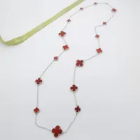 Cheap Van Cleef &amp; Arpels Necklaces For Women #1398231 Replica Wholesale [$56.00 USD] [ITEM#1398231] on Replica Van Cleef &amp; Arpels Necklaces