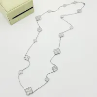 Cheap Van Cleef &amp; Arpels Necklaces For Women #1398240 Replica Wholesale [$56.00 USD] [ITEM#1398240] on Replica Van Cleef &amp; Arpels Necklaces