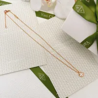 Cheap Van Cleef &amp; Arpels Necklaces For Women #1398244 Replica Wholesale [$25.00 USD] [ITEM#1398244] on Replica Van Cleef &amp; Arpels Necklaces