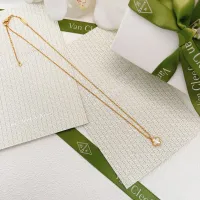 Cheap Van Cleef &amp; Arpels Necklaces For Women #1398245 Replica Wholesale [$25.00 USD] [ITEM#1398245] on Replica Van Cleef &amp; Arpels Necklaces